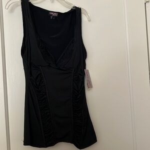 NWT XOXO black top size: L